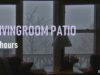 Rain Downpour Outside Patio Window – 8 Hours Heavy Rain for Sleep, Study and Relaxation
