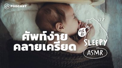 ศัพท์ง่าย คลายเครียด (Rain V.) | คำนี้ดี SLEEPY EP.29