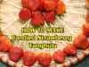 ?RECIPE ?How to make Candied Strawberry , Tanghulu | LINH-ASMR