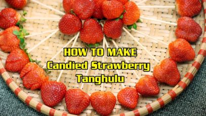 ?RECIPE ?How to make Candied Strawberry , Tanghulu | LINH-ASMR