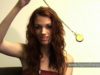 Redhead hypnotizes you with her pocket watch
