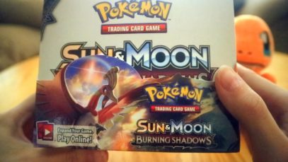Relaxing Whispered Pokemon Burning Shadows Booster Box Opening (For ASMR)