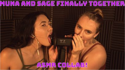 Sage and Muna Tongue Flutter Collaboration – 20k Sub Special!! Thank You So Much! Enjoy The Tingles!