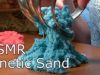SATISFYING ASMR sound kinetic sand & cut kinetic sand