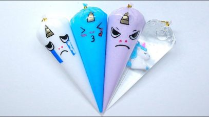 SATISFYING GLOSSY SLIME ASMR ️? How To Make Slime with Funny Piping Bags
