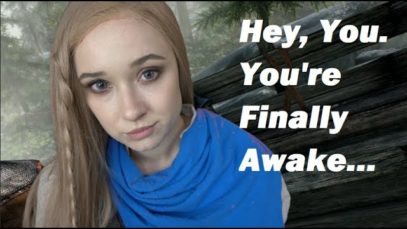 Skyrim Intro but ASMR (Hey, You, You’re Finally Awake)