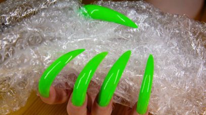 Sleep ASMR Tingles & triggers, whisper, talking sounds assortment, neon green nails tapping