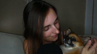 Sleepy ASMR ♥ Get Cozy With Me, My Doggo & Plush Collection