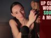 Soft Binaural Whispering, Sea Shells, Wood, Crinkles, Scissors, ASMR Video
