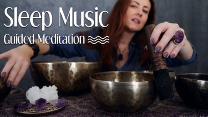 Soft Spoken Bowls Meditation for ANXIETY ? ASMR, Qi Sounds, Sleep Music