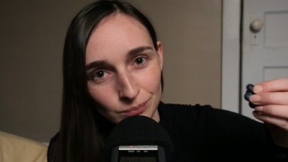 Soothing Whispers & Blueberry ASMR tastiness