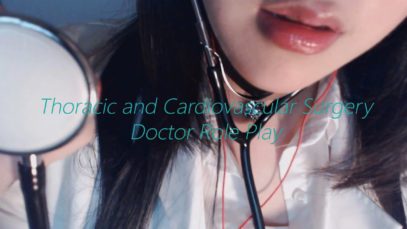 (SUB) ASMR Korean 흉부외과 의사 Cardio-Thoracic Surgery Doctor RP