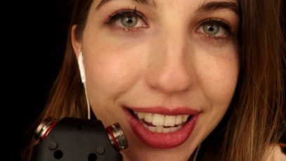 Tascam Ear Licking ? w Intimate, Tingly Whispers ~ ASMR