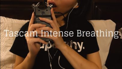TASCAM Intense Slow Breathy Tingles ? w/ Mouth Sounds [No Talking]