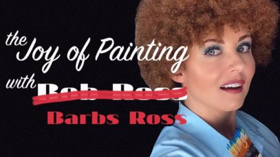 The Joy of Painting w/Barbs Ross | ASMR