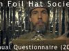 Tin Foil Hat Society Annual Questionnaire (2018) ASMR