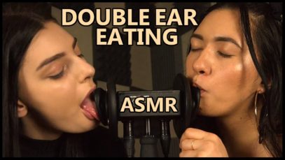 Twin Ear Eating – Muna and Ekko ASMR Collab – The ASMR Collection