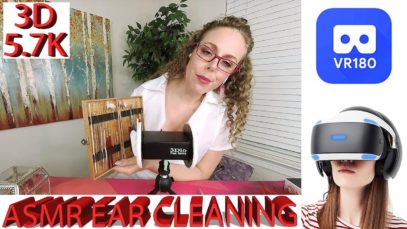 Virtual Reality ASMR Ear Cleaning | 3Dio w/ Corrina | VR180 | 3D – 5.7K
