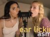 Wet Ear Sounds (ASMR) Ear Licking and Slobbery Tingles / Triggers (Fast and Slow) @Muna ASMR