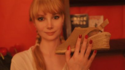 Whispered Shoe Haul and Try On (ASMR) ?