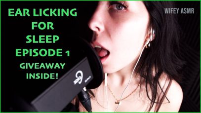 Wifey’s Mouth Sounds For Sleep – Episode 1 PATREON GIVEAWAY! 1 Month FREE – Slow Licking Sounds