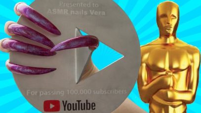 YouTube Silver button & Oscar ASMR prank & FUNNY CAT