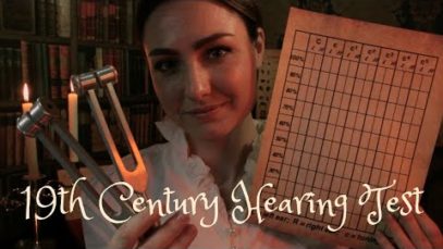ASMR – 19th Century Ear Exam & Hearing Aid Consultation