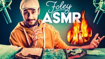 ASMR Foley ?1h of Crackling FIRE ?Campfire/Fireplace (No Talking)