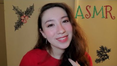 ASMR | ? Reading you Christmas fun facts from ear to ear ?