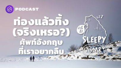 ASMR | ท่องแล้วทิ้ง (จริงเหรอ?) ศัพท์อังกฤษที่เราอยากลืม | คำนี้ดี SLEEPY EP.32