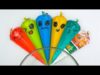 How To Make Glossy Slime with Funny Piping Bags! Satisfying Slime Videos ASMR #135