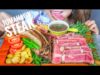 ASMR EATING BEST TOMAHAWK STEAK , EATING SOUNDS | LINH-ASMR