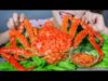 ASMR EATING KING CRAB TO HAPPY NEW YEAR 2021 , EATING SOUNDS | LINH ASMR