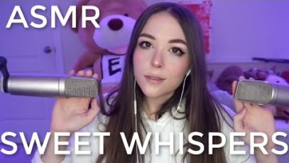 |ASMR| Positive Affirmations, Sweet Whispers (Dual Microphone)