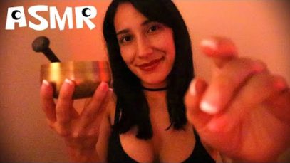 ASMR Sleep Therapy | Tibetan Bowl | Hand Sounds