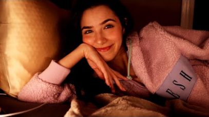 ASMR Whispers in Bed with You! (hand movements) ?