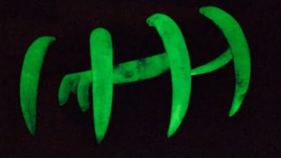 How long do nails glow at night? Unintentional ASMR sleep hypnosis nail tapping