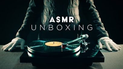 Unboxing my new VINYL TURNTABLE ?ASMR (No Talking)