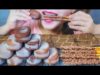 ASMR EATING CHOCOLATE PLATTER , CHOCO MINI ICE CREAM, POCKY ,CRISP CREPES CHOCO BANANA | LINH-ASMR