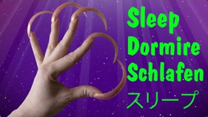 ASMR for sleep words triggers in different languages gentle whisper