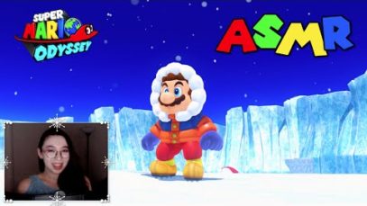 ASMR in the Snow Kingdom ❄️ | Crunchy, snowy relaxation | Super Mario Odyssey