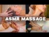 ASMR | MASSAGE | Asmr massage Head. Hair. Facial. Back. Neck. Foot massage