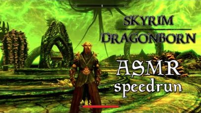 ASMR | Playing the ENTIRE Skyrim: Dragonborn DLC ? Main Questline | Skyrim Speedrun