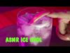 ASMR Triggers for sleep sound Tingles ice aerated water (ASMR No Talking)