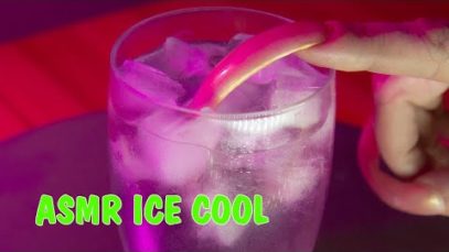 ASMR Triggers for sleep sound Tingles ice aerated water (ASMR No Talking)