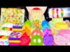 ASMR UNICORN RAINBOW DESSERTS 유니콘 디저트, 무지개 캔디 RAINBOW CANDY, JELLY NODDLES EATING MUKBANG 먹방