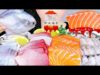 ASMR BABY SQUID, SALMON, OYSTER, HAMACHI 방어회, 꼴뚜기, 석화, 병어회 *모둠회 먹방 RAW SEAFOOD EATING SOUNDS MUKBANG