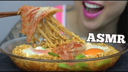 ASMR CLOSE UP *NEW SET UP TESTING (NOODLES EATING SOUNDS) NO TALKING | SAS-ASMR