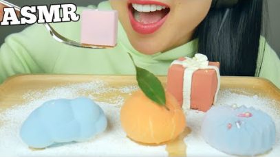 ASMR MOUSSE CAKE (EATING SOUNDS) NO TALKING | SAS-ASMR