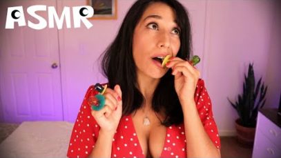 ASMR Ring Pop Mouth Sounds | Satisfying | Candy